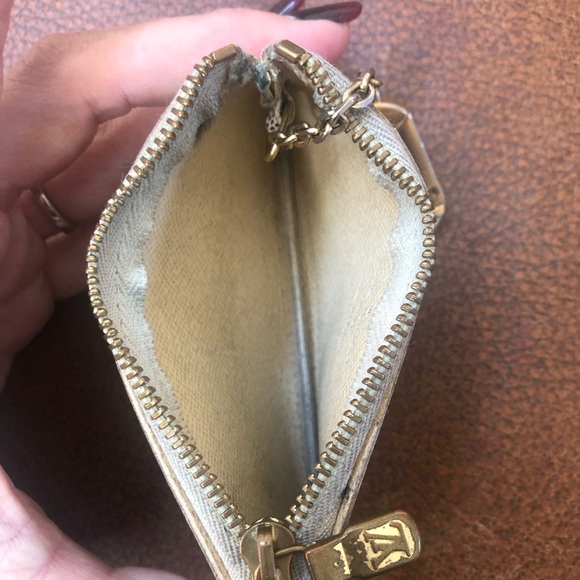 Authentic LV Damier Azur zipper key pouch. - Picture 2 of 4
